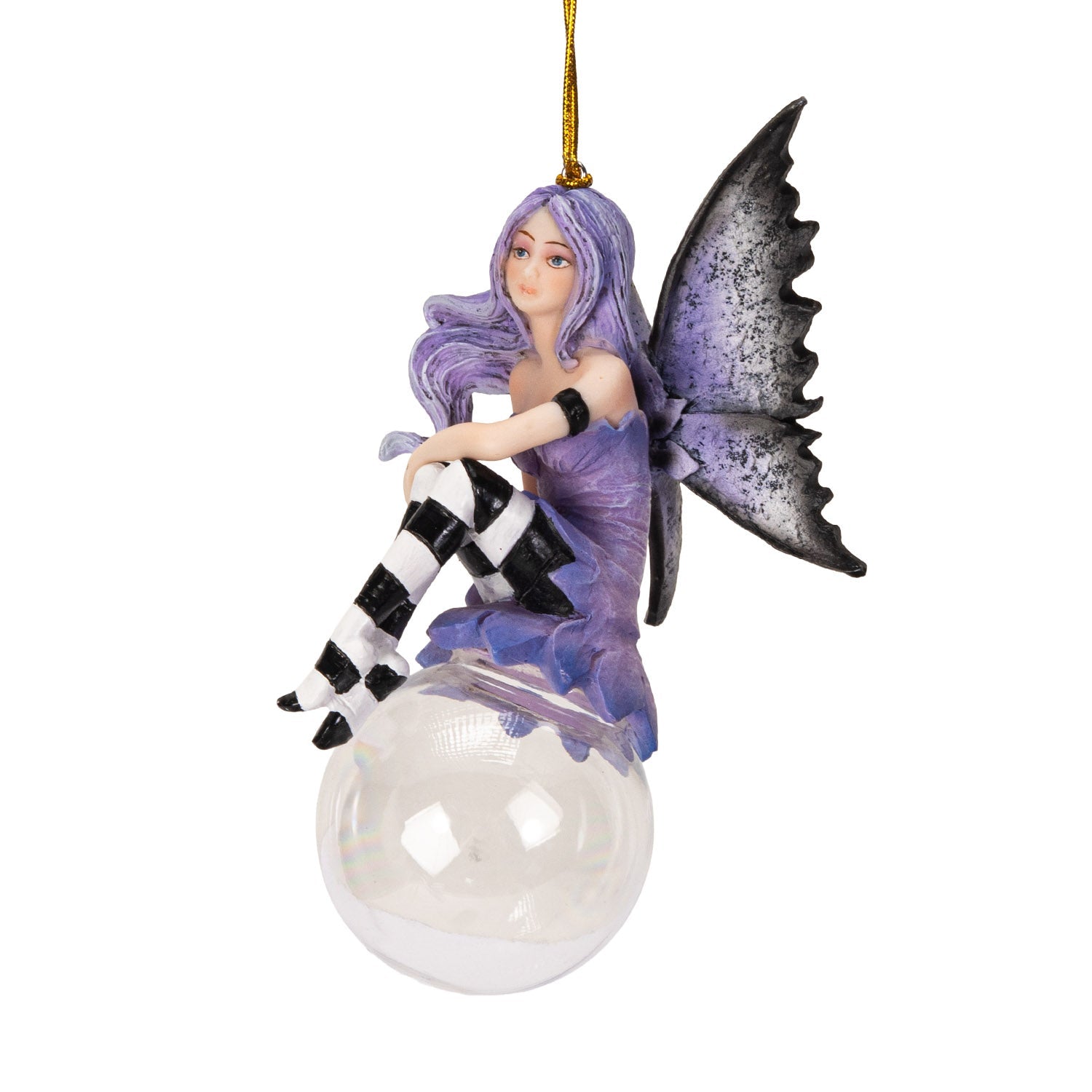 Lissette Bubble Rider Fairy Ornament by Amy Brown