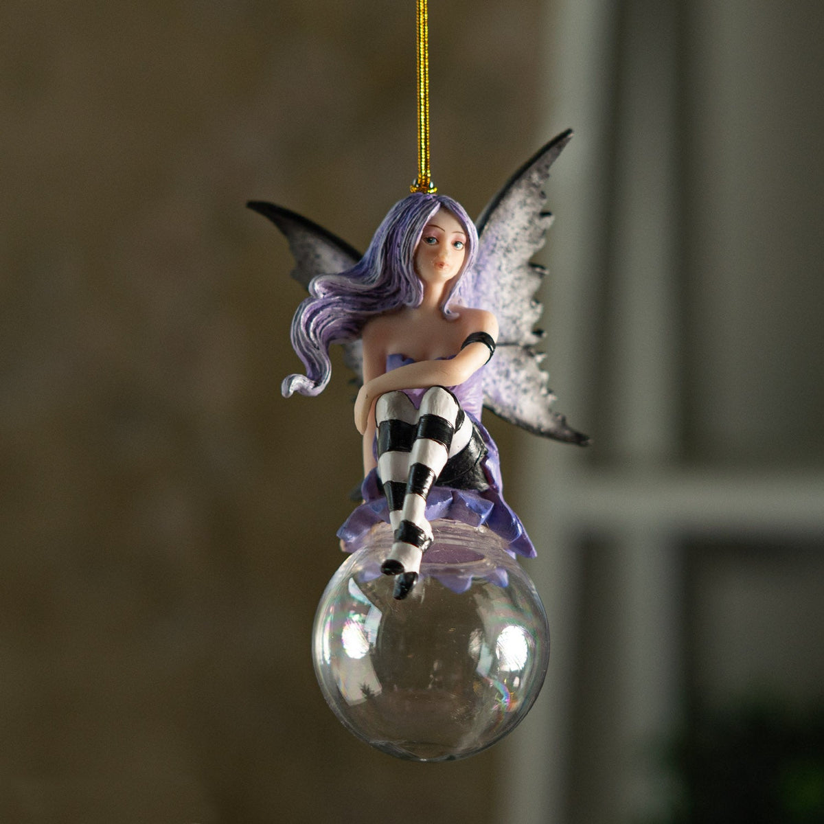 Lissette Bubble Rider Fairy Ornament by Amy Brown