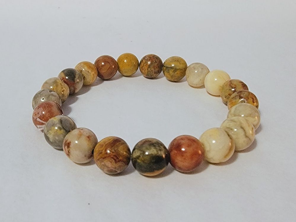 Crazy Lace Agate Bracelet | Jewelry-Bracelet | Wiccan Center