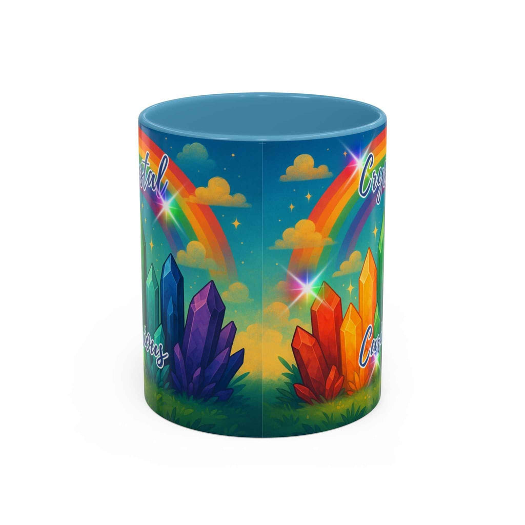 Coffee Mug - Rainbow Crystal Curious | Mug | Wiccan Center