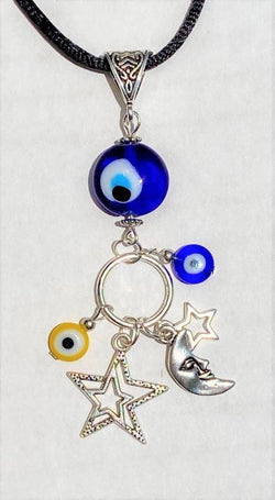Evil Eye Charm Necklace | Jewelry-Necklace | Wiccan Center