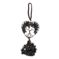 Heart Tree Blk. Obsidian Pend. | WallHangings | Wiccan Center