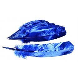 Tie Dye Blue Feather | Feathers | Wiccan Center