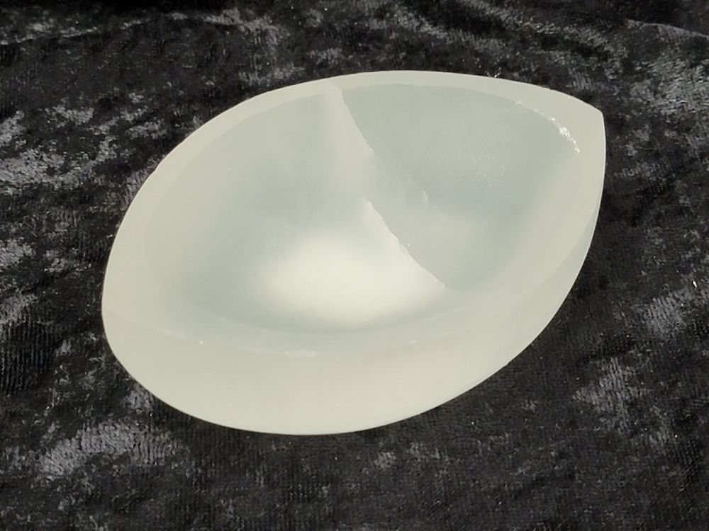 Selenite Bowl - Eye | Bowls | Wiccan Center