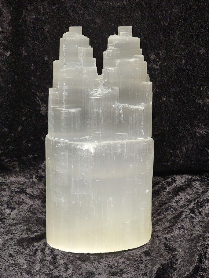 Selenite Lamp - Twin (Medium) | Lights | Wiccan Center