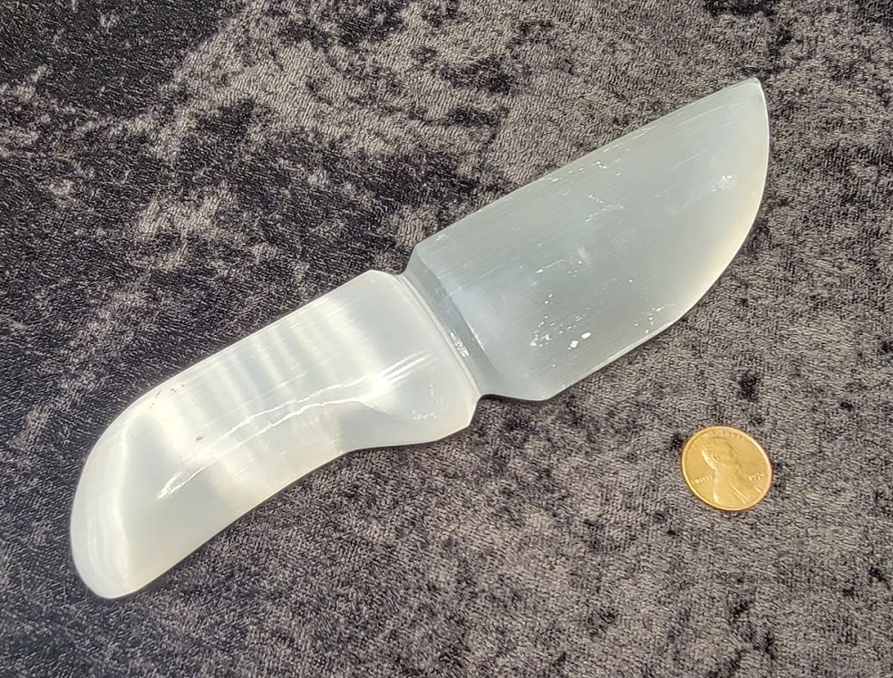 Selenite Knife | Athames | Wiccan Center