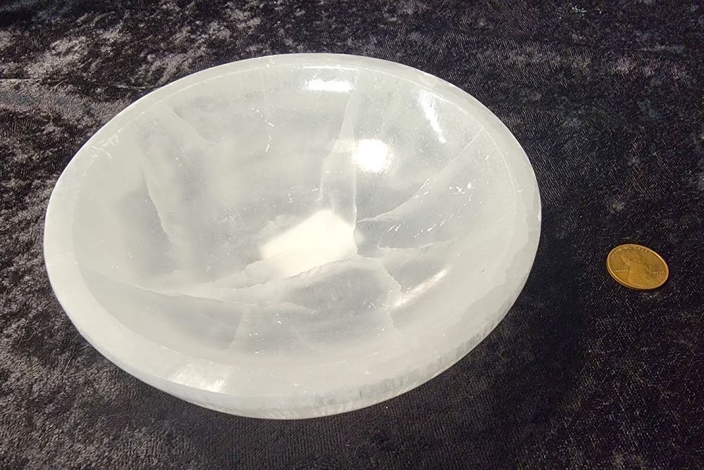 Selenite Bowl - Large | Bowls | Wiccan Center
