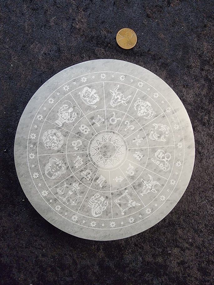 Selenite Round - Astrology | Gemstone | Wiccan Center