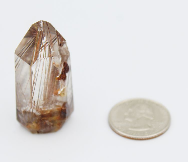 Rutilated Quartz Obelisk - Small | Point | Wiccan Center