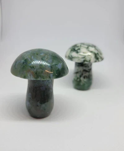 Gemstone Mushroom Carving (2" - 2.5") | Carvings | Wiccan Center