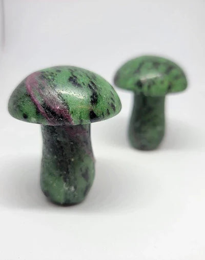 Gemstone Mushroom Carving (2" - 2.5") | Carvings | Wiccan Center