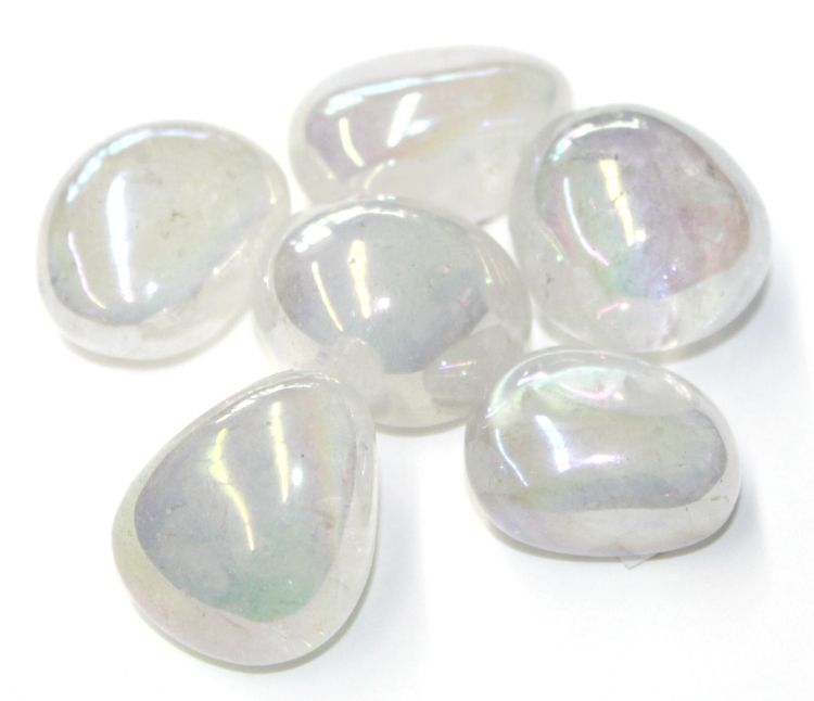 Rock Crystal Rainbow | Tumbled Gemstone | Wiccan Center
