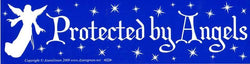 Protected by Angels - Bumper Sticker | Bumper Stickers | Wiccan Center