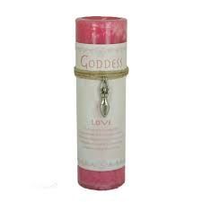 Goddess Love w/Pewter Pendant | Candle | Wiccan Center