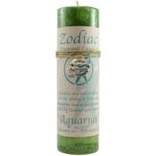 Zodiac Pillar w/ Pendant | Candle | Wiccan Center