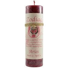 Zodiac Pillar w/ Pendant | Candle | Wiccan Center