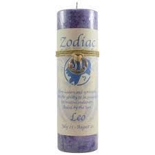 Zodiac Pillar w/ Pendant | Candle | Wiccan Center