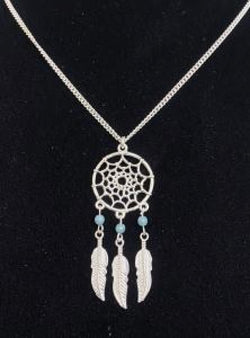 Dream Catcher Necklace | Jewelry-Necklace | Wiccan Center