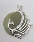 Aventurine Peacock Necklace | Jewelry-Necklace | Wiccan Center