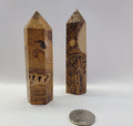Calligraphy Jasper Obelisk - Large | Point | Wiccan Center