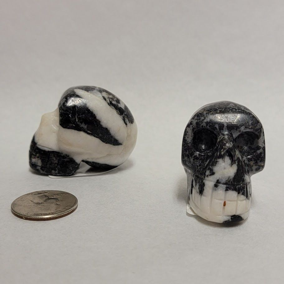 Tiger Calcite Skull | Figurines | Wiccan Center