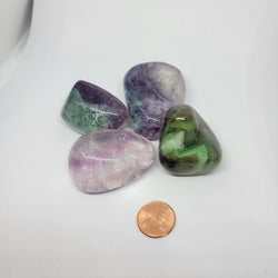 Fluorite A XL | Tumbled Gemstone | Wiccan Center