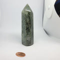 Green Quartz Obelisk - Medium | Point | Wiccan Center