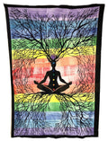 7 Chakra Roots - Tapestry (135x220) | Tapestry | Wiccan Center
