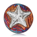 Raku Magnet - Starfish | Magnets | Wiccan Center