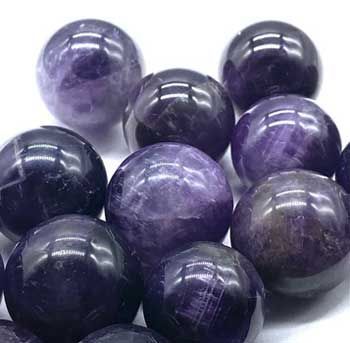 Amethyst Marble | Sphere | Wiccan Center