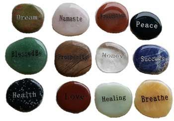 Inspirational - Worry Stone | Worry Stones | Wiccan Center