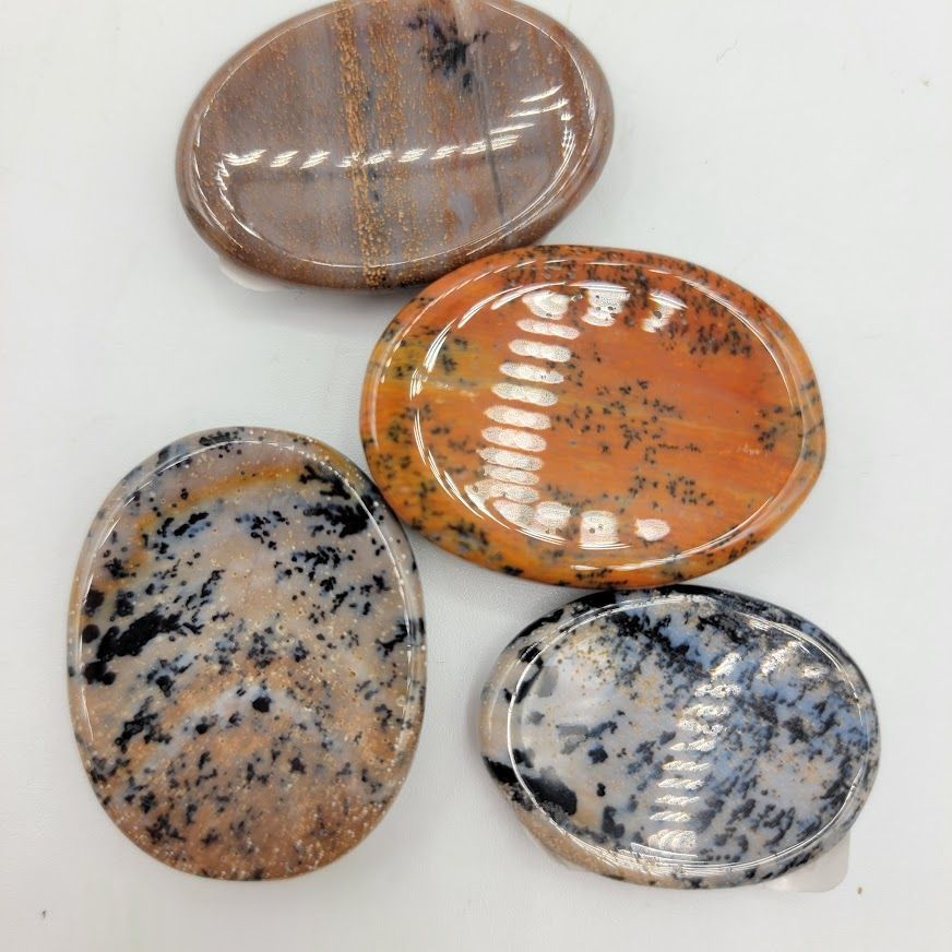 Dendritic Agate - Worry Stone | Worry Stones | Wiccan Center