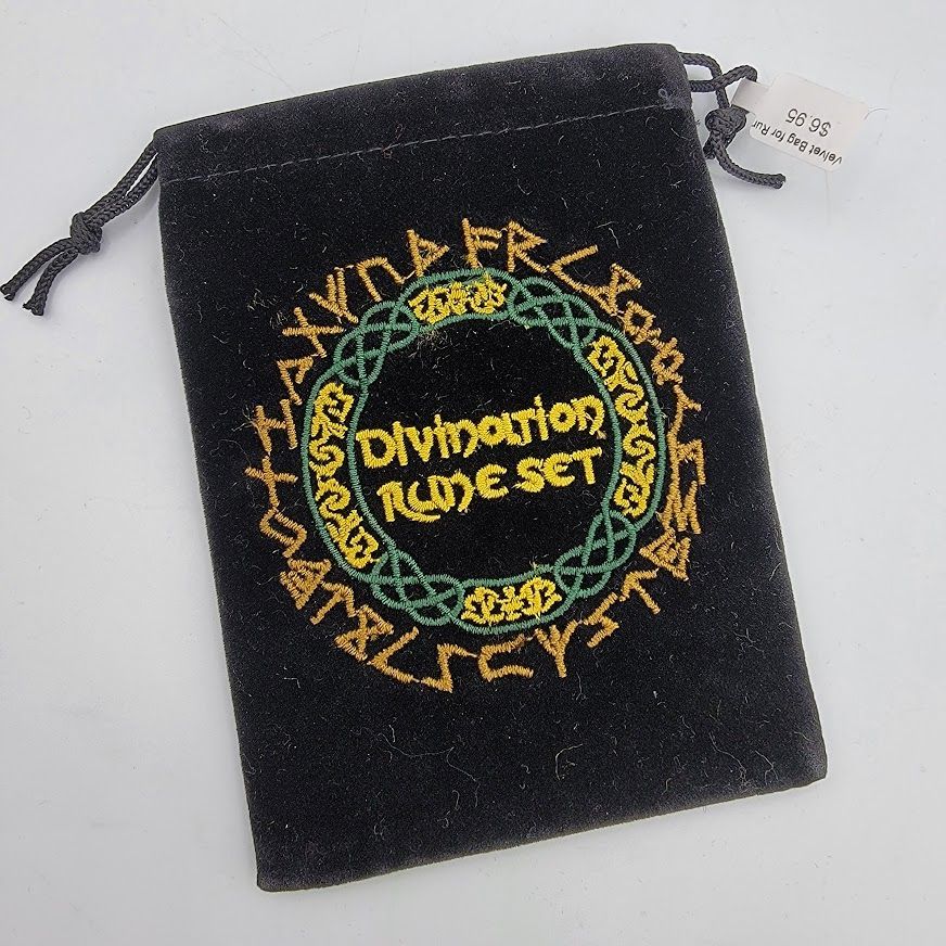 Velvet Bag for Runes | Accessories - handbag | Wiccan Center