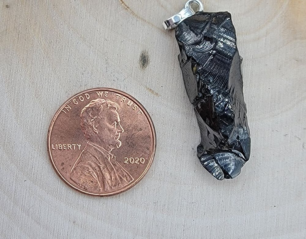 Noble Shungite Necklace | Jewelry-Necklace | Wiccan Center