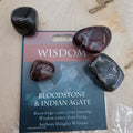 Wisdom - Bloodstone/Indian Agat | Gemstone | Wiccan Center