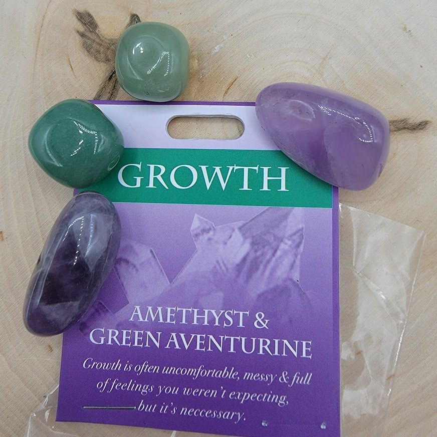 Growth - Amethyst/Aventurine | Gemstone | Wiccan Center