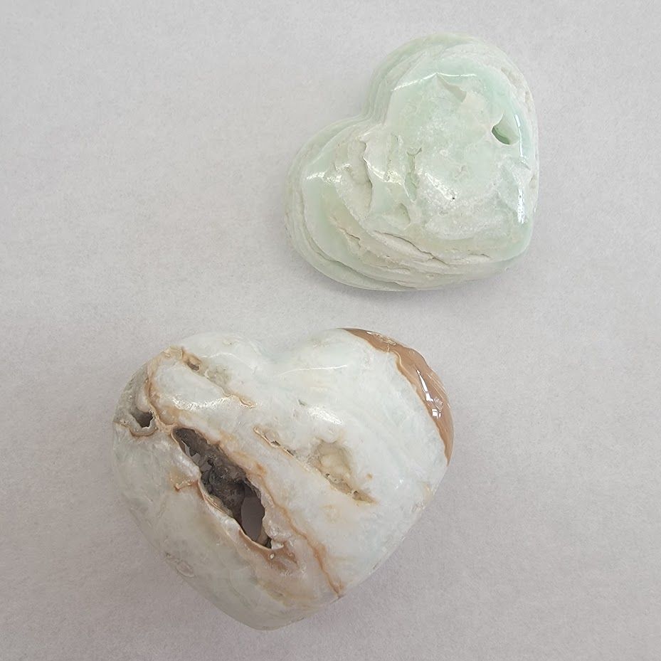 Caribbean Calcite Heart - Small | Hearts | Wiccan Center
