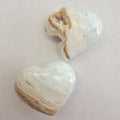Caribbean Calcite Heart - Medium | Hearts | Wiccan Center