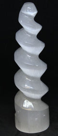Selenite Spiral Point - Medium | Point | Wiccan Center
