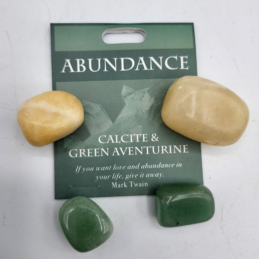 Abundance - Calcite/Aventurine | Gemstone | Wiccan Center