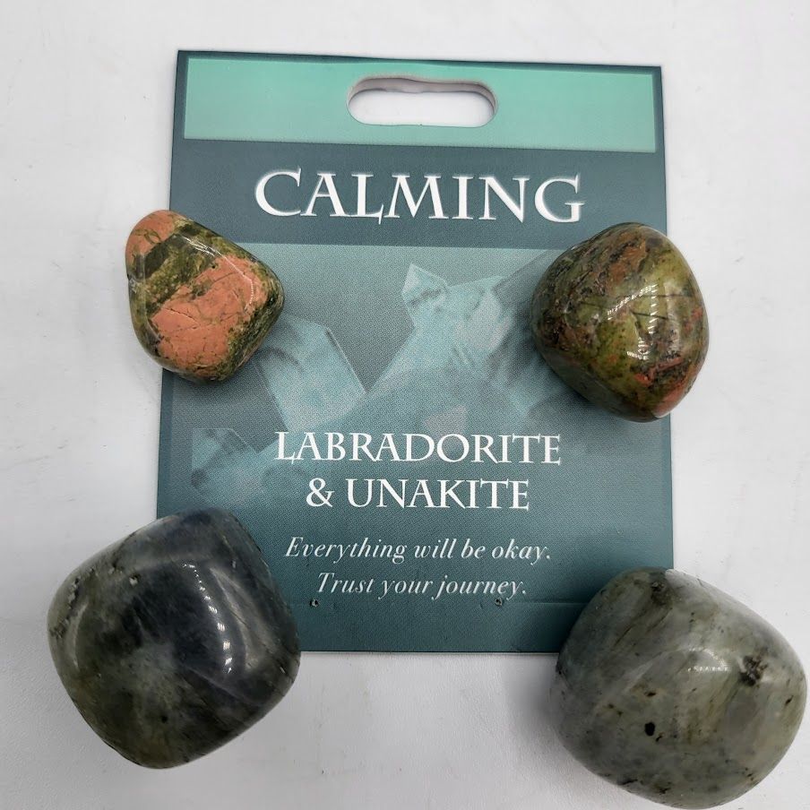 Calming - Labradorite/Unakite | Gemstone | Wiccan Center