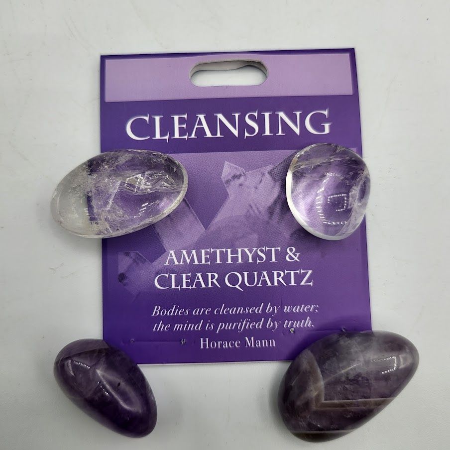 Cleansing - Amethyst/Quartz | Gemstone | Wiccan Center