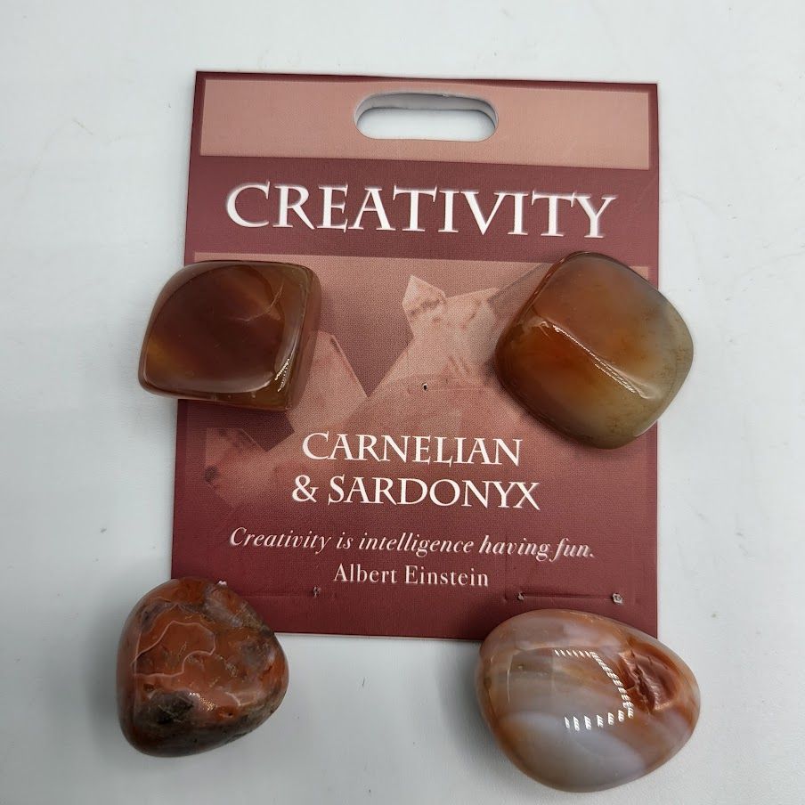 Creativity - Carnelian/Sardonyx | Gemstone | Wiccan Center
