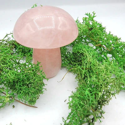 Gemstone Mushroom Carving (2" - 2.5") | Carvings | Wiccan Center
