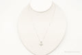 Vintage FAS Large Cubic Zirconia Sterling Silver Necklace | Jewelry > Necklaces > Pendants | Wiccan Center