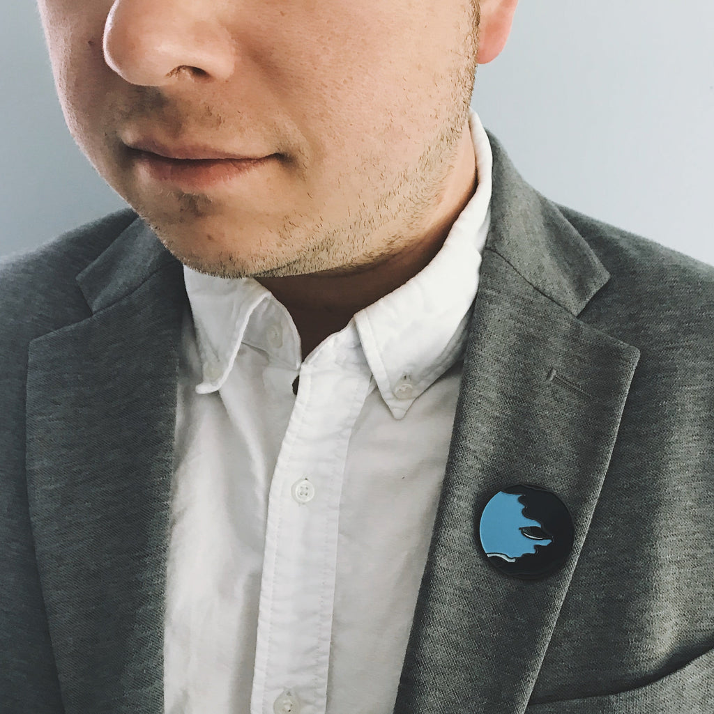 Neptune Enamel Pin | Enamel Pin | Wiccan Center