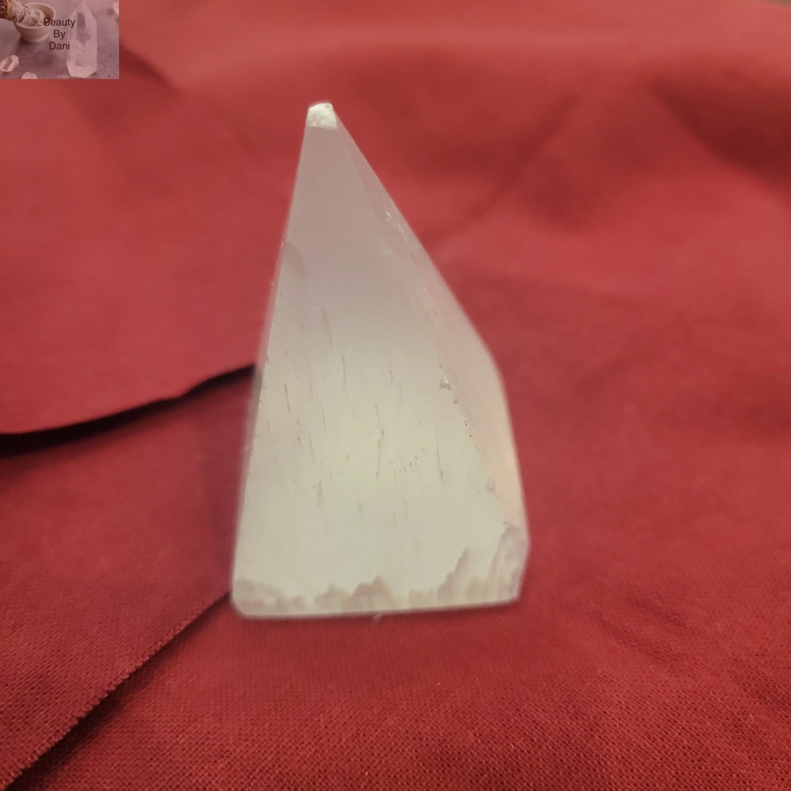 Small Selenite Pyramid - Purification & Positive Energy