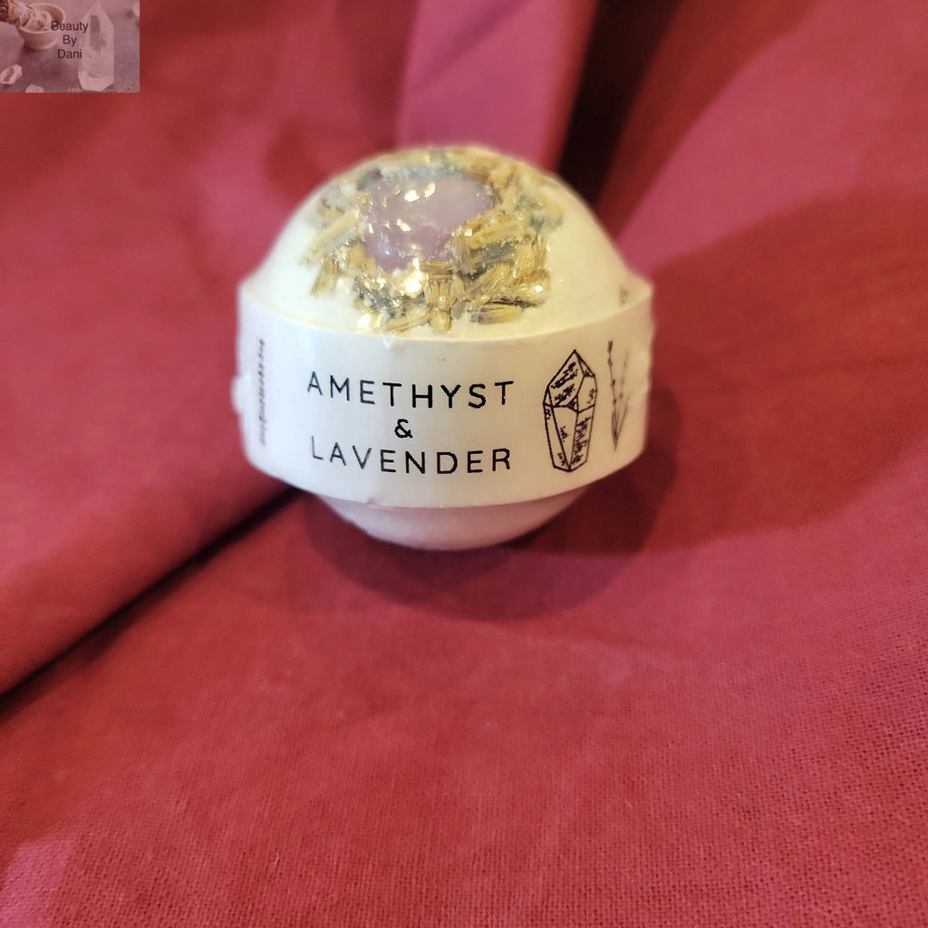 Organic Amethyst & Lavender Bath Bomb | Bath Products | Wiccan Center