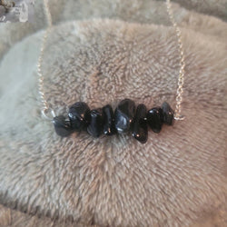 Stylish Onyx Chips Necklace | Necklace | Wiccan Center