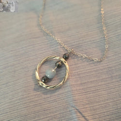 Blue Quartz Necklace - Elegant Gemstone Jewelry | | Wiccan Center